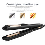 Corrugated flat automatic curling iron