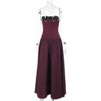 Zoey Maxi Dress Maroon
