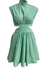 Glorina Mini Dress Light Green