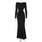 Gracing Date Bodycon Dress Black
