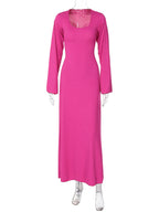 Elizabeth Maxi Dress Rose Red