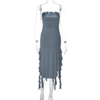 Aliza Mini Dress Grey