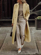 Classic Wool Double Breasted Coat