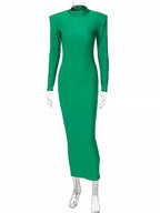 Helena Midi Dress Green