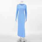 Zuolin Maxi Dress Blue