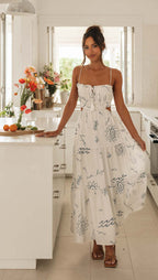 Murphy Maxi Dress White