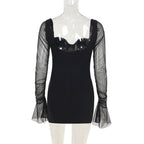 Midnight Aura dress Black