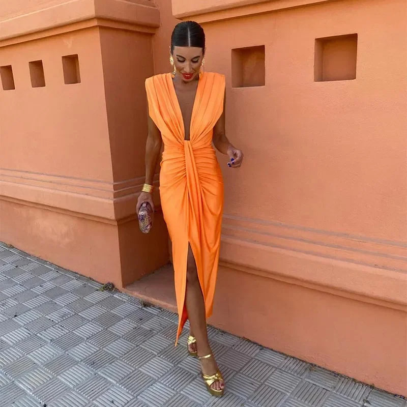 Liliana Boutique Silk Party Dress Designer Edit