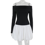 Night Frost Dress Black