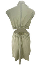 Glorina Mini Dress Mint Green