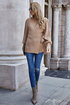 Dressed To Chill Long Sleeve Wrap Sweater - 2 Colors