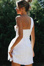 I Like The Way One Shoulder Sleeveless Mini Dress - 2 Colors