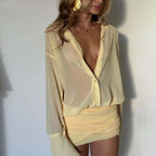 Lyon Mini Dress Yellow