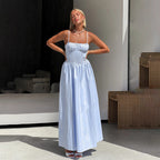 Alina Maxi Dress Light Blue