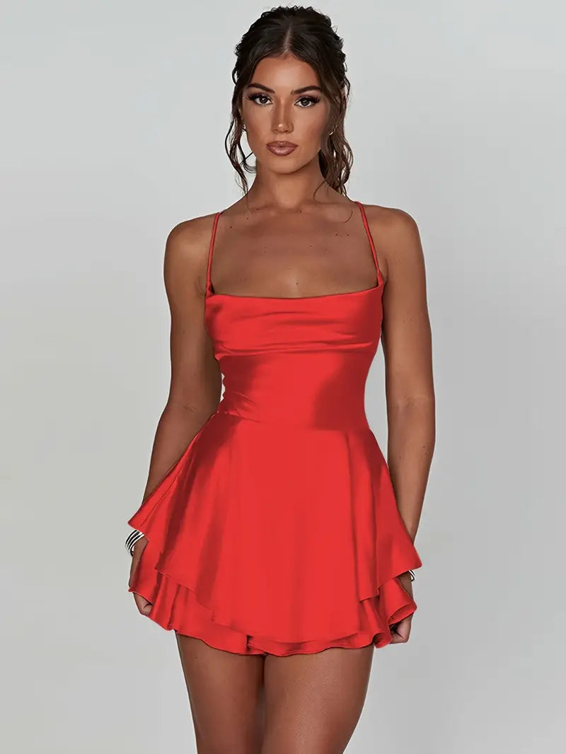Alegría Timeless Seductive Silk Cocktail Dress Designer Edit