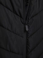 Cotton Padded Coat With Stand Up Collar For Casual Wear