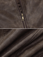 Carter Distressed Leather Jacket