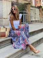 Ruffle Half Skirt