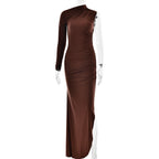Cerva Maxi Dress Brown