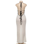 Luna Lace Dress White