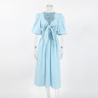 Sky Midi Dress Blue