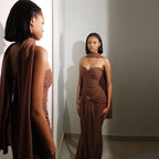 Carway Maxi Dress Brown