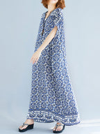 Took A Walk Kaftan Dress