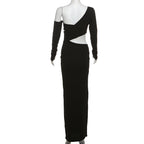 Midnight sky dress Black