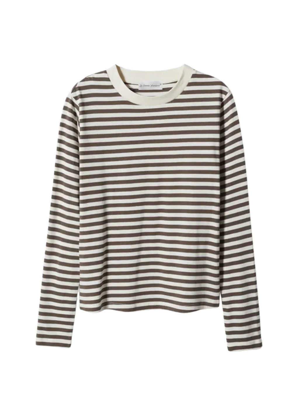 Everyday Parisian Stripe Crewneck Tee