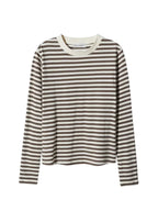 Everyday Parisian Stripe Crewneck Tee
