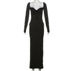 Praush Bodycon Dress Black