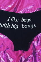 Black Boyfriends Letter Briefs