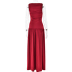 Trance Fit and Flare Dress Maroon