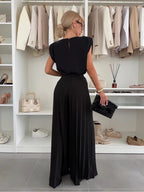 Royal Swan Pleated Two Sets