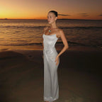 Vinson Maxi Dress Silver