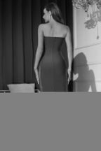 Pica Strapless Cut Out Bandage Dress