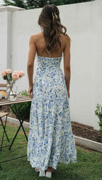 River Maxi Dress Blue