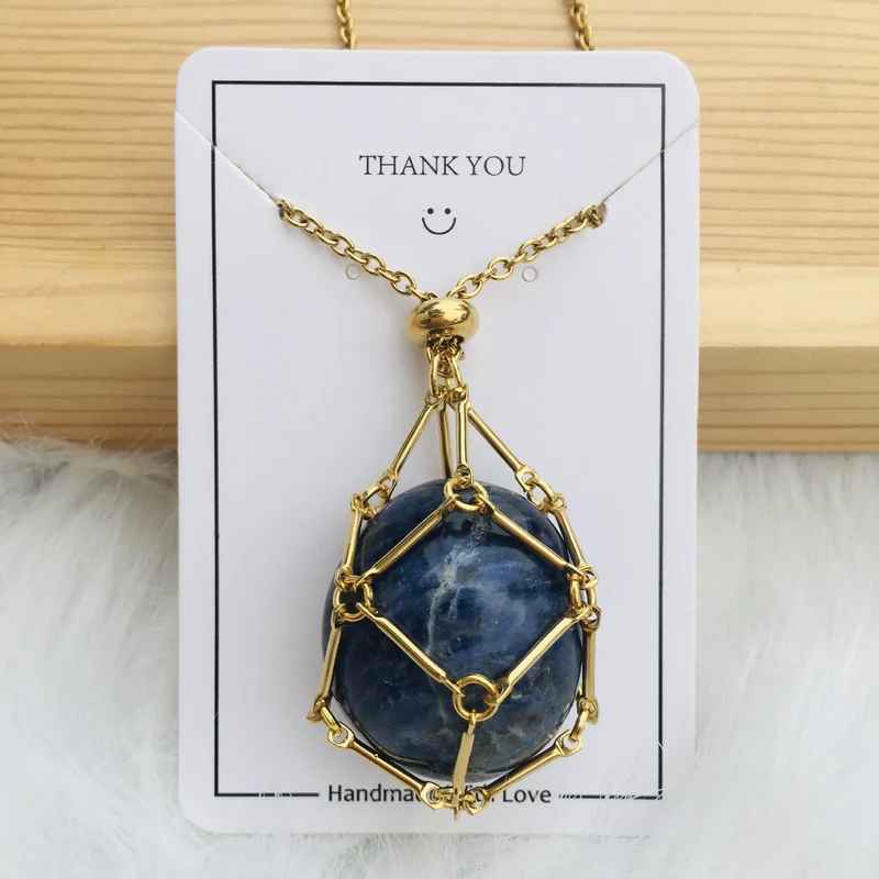 Crystal Gemstone Necklace