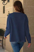 Knit Cozy Long-Sleeve Cardigan
