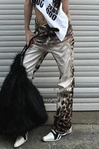 HipHop Leopard Baggy Jeans