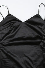 Slim-Fit Spaghetti Strap Party Dress
