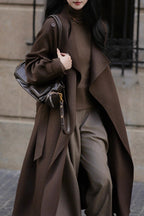 Autumn Women's Lightweight Long Overcoat