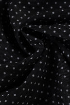 Retro Polka Dot Tie Mini Skirt