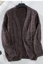 Casual and Fashionable Long-sleeved Sweater Jacket