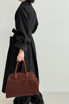 Luxi Vintage Loose Large-Pocket Unique Overcoat