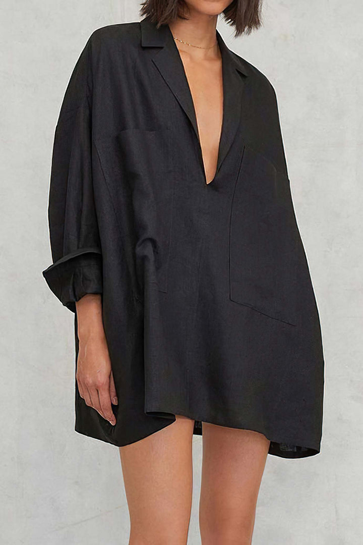Sasha Timeless Short Midi Dress Premium Wardrobe Essential