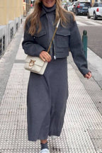 Soft cropped jacket