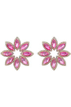 colour Floral Earrings