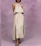 Kukka Simple and Stylish Dress for Women Vacation Beach Look