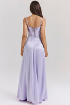Elegant Cami Backless Maxi Party Dress